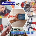 thumbnail image 5 of 14PC 1000V Insulated Electrician Tool Set VDE Certified with Pliers Screwdrivers Voltage Tester and Bag for Home Industrial Repair, 5 of 6