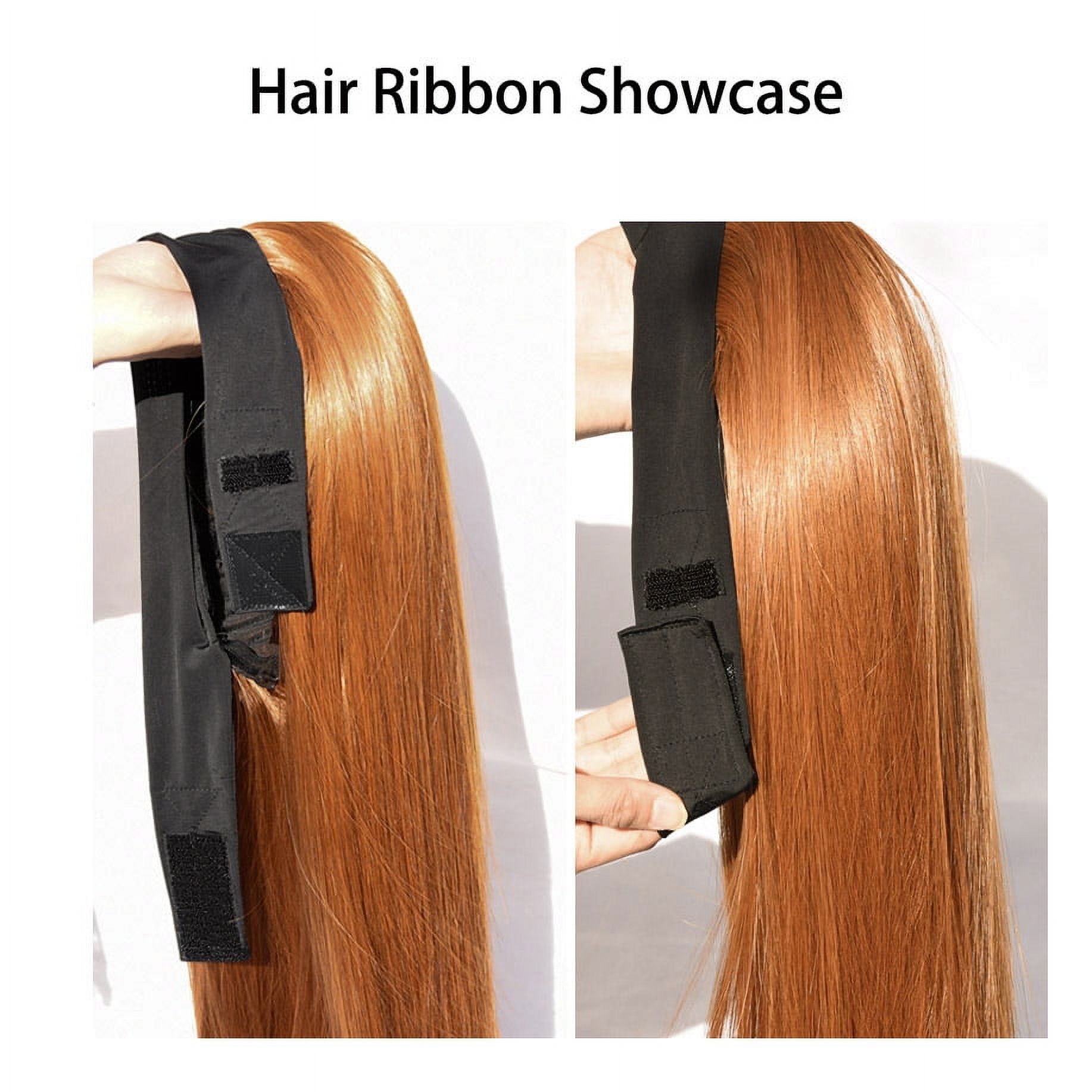 22inch Copper Red Straight viviabella Long Headband Wigs for Black Women Natural Looking Synthetic Wig with Headband Heat Resistant