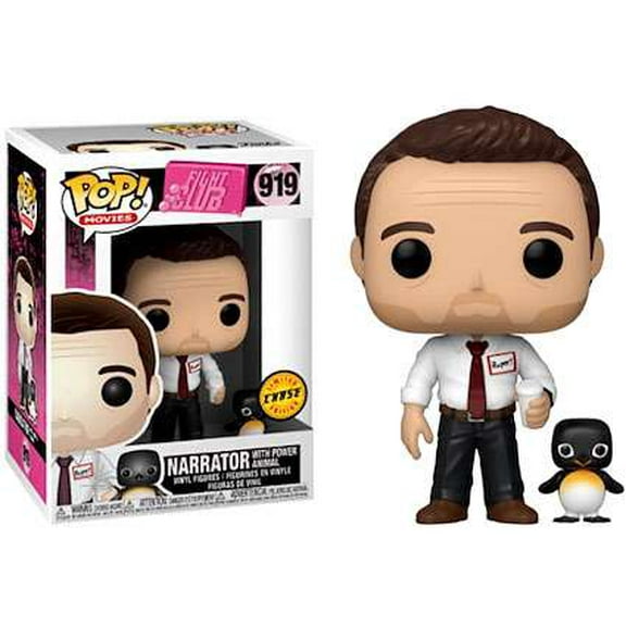 Funko Fight Club POP! Movies Tyler Durden with Buddy Vinyl Figure (Chase Version)
