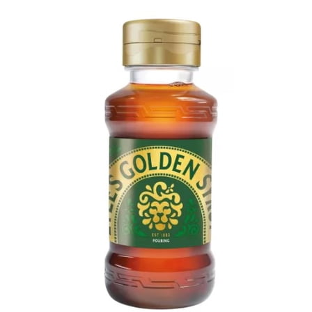Lyle’s Golden Syrup Pouring Bottle – Classic Cane Sugar Syrup for Baking & Desserts - 325g (11.5oz)