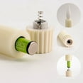 thumbnail image 4 of WYZworks Set of 12, 10" LED Flameless Ivory Real Wax Taper Flickering Candles Lights, Remote Control, On/Off Button, Battery Operated Candlesticks, Holiday Christmas Menorah Home Wedding Décor, 4 of 8