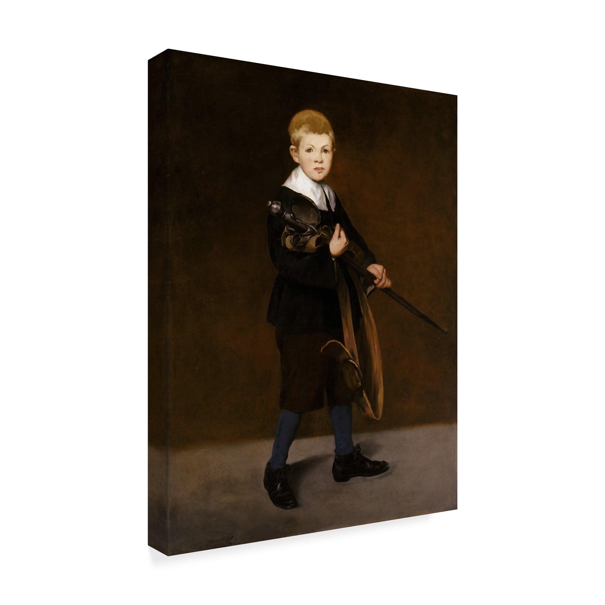 Trademark Fine Art 'Boy With A Sword' Canvas Art by Edouard Manet