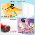 thumbnail image 4 of Engraving Rubber DIY Handmade Rubber Stamp White Tofu White Jelly, Thin Section, Soft and Easy to Engrave, Used for Stamping Soft Rubber Crafts and DIY Handmade Projects, 4 of 9