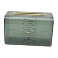 thumbnail image 2 of Porte-mouchoirs Rectangulaire, Boîte à Mouchoirs avec Boîte à Mouchoirs de Bureau Haute Performance, 2 of 8