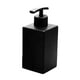 thumbnail image 2 of Dispensador de jabón líquido de acero inoxidable, contenedor de líquido, accesorios de baño, bomba Negro 358ml, 2 of 9