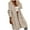 Khaki, variant on Lovskoo 2024 Long Cardigans for Women Trendy Long Sleeve Casual Knitwear Fall and Winter Long Dough Twists Sweater Button Cardigan Coat Gray
