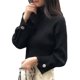 thumbnail image 2 of Camisa de fondo grueso de estilo coreano para mujer, suéter de cuello simulado, ropa exterior, diseño de otoño e invierno, suéter suelto, ropa interior, 2 of 5