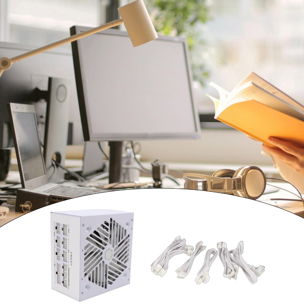 CIYISON 110-240V High Performances 850W PSUs Computer Power Supply for PC, Fully Modulars with Quiet 120mm Cooling Fan