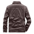 thumbnail image 5 of Vedolay Men Jackets for Winter Cardigan Open Front Button Blazer Jacket Outerwear Brown,L, 5 of 5