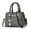czb# Dark Gray138, variant on CUZIBR Handbag For Women Gold Metal Hardware Detachable Adjustable Crossbody Strap Multi Compartment Elegant Tote Purse For Women Daily Shopping Party Dating Travel Carry Bag