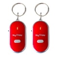 thumbnail image 1 of Visland 2 Pcs Key Finder Keychain Whistle Remote Control Flashing Key Tracker Device Portable Waterproof Anti-lost Key Ring Holder, 1 of 8