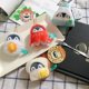 thumbnail image 2 of LLavero de peluche de pingüino de huevo hervido tostado, Serie de desayuno, colgante de bolsa de pulpo Animal Kawaii, juguetes de peluche suaves, 1 unidad, 2 of 5