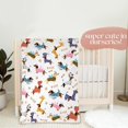 thumbnail image 2 of Dachshund Dogs Baby Blanket Gifts Cozy Soft Swaddle Blanket Boys, Girls, Infant, Newborn Receiving Blankets Christmas Birthday Gifts 40"x30" (Toddler) for Pets, 2 of 6