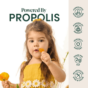 Beekeepers Naturals Kids Green Apple Throat Soothing Lollipops with Propolis and Vitamin D, 10 Count
