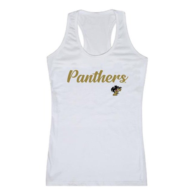 W Republic 557-452-WHT-01 Women Ferrum College Script Tanks, White - Small