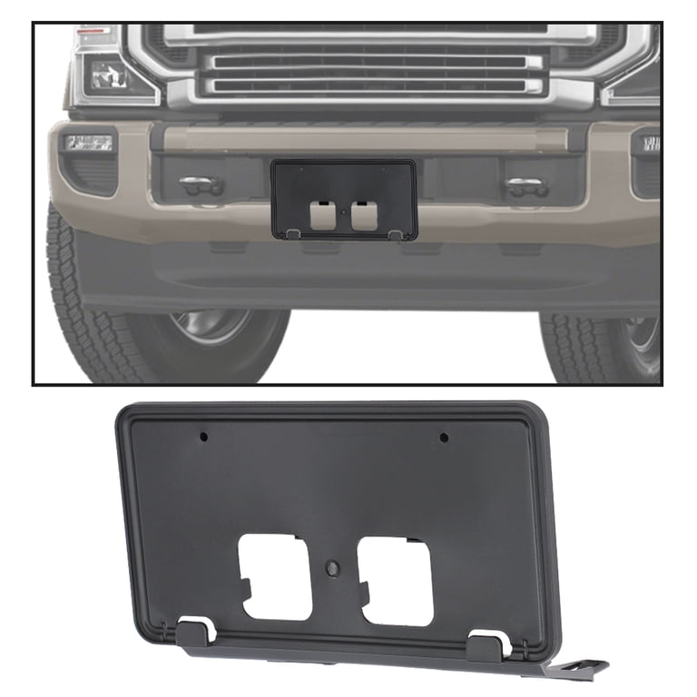 Front License Plate Mounting Bracket For 2020-2022 Ford F250 F350 Super Duty