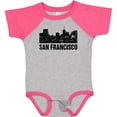 thumbnail image 3 of Inktastic San Francisco Skyline with Grunge Boys or Girls Baby Bodysuit, 3 of 5