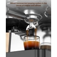 thumbnail image 2 of (Actualización 2026) Máquina de café espresso con molinillo eléctrico mate negro, 2 of 6