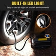 thumbnail image 4 of HJDWQN 12V Air Compressor Tire Inflator with Flash-Light - Black, 4 of 7