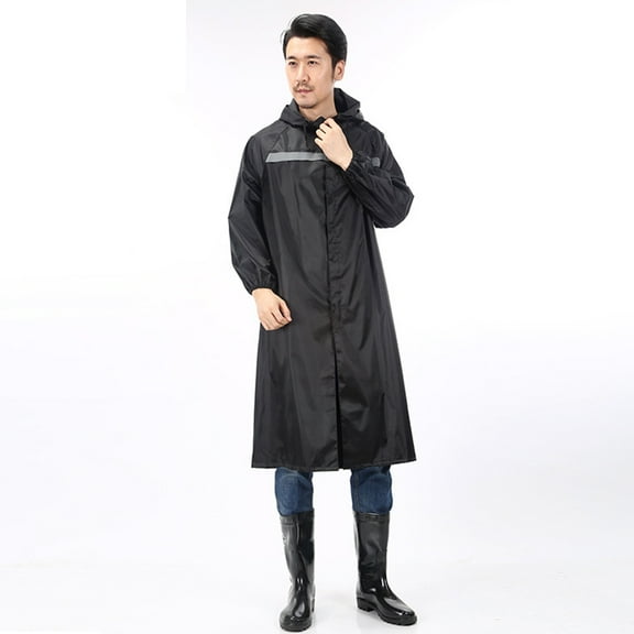 LEORX Black Waterproof Oxford Cloth Rain Cover Multifunction Poncho for Outdoor Activities Adults 100% Quality