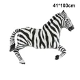 thumbnail image 1 of Pancarta de Feliz Cumpleaños de animales de Safari, banderín de aluminio, globos de animales para niños, decoración de fiesta temática de jungla, Safari, Zoo, juguete（1pc7, 1 of 5
