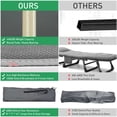 thumbnail image 4 of Folding Camping Cot with Mattress Collapsible Camping Elastic Bed Carrying Bag Outdoor, 4 of 9