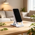 thumbnail image 4 of Desktop Foldable Phone Support Card Style Support Adjustable Lifting Bracket, 4 of 7