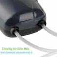 thumbnail image 2 of CHUANK Electric Ultra Quiet Aquarium Air Pump Dual Outlet  Fish Tank Aerator Pump for 5-40 Gallon Tank, 2 of 8