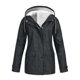 thumbnail image 1 of Minnieouse Hoodie oft woman Jacket Windproof Rain Coat  Outwear Outdoor Winter Warm  Abrigos y chamarras Gris oscuro 3XL, 1 of 1