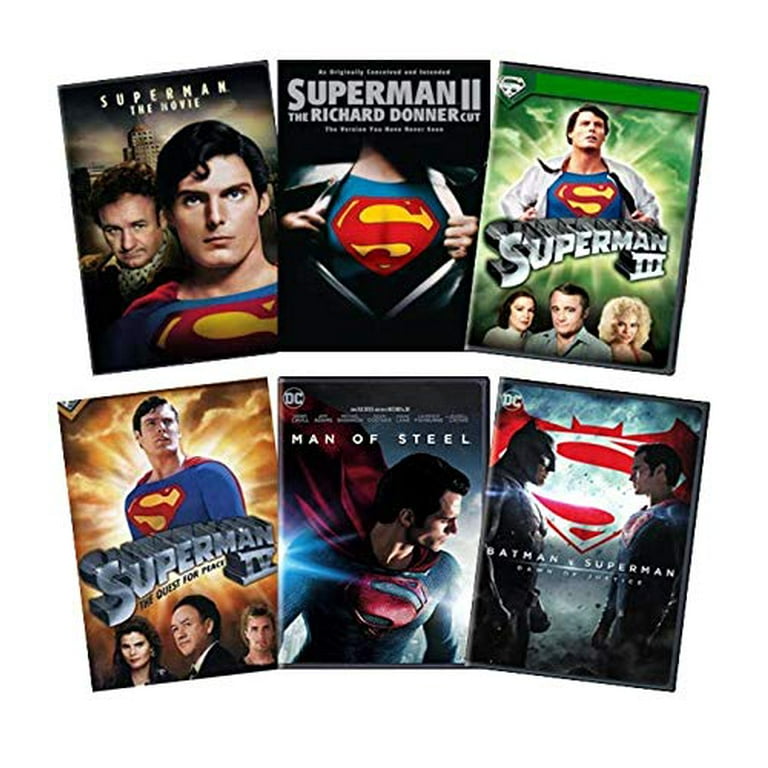 Man of Steel DVD Movie Special Edition Henry Cavill Superman Action DC  Comics 883929479092