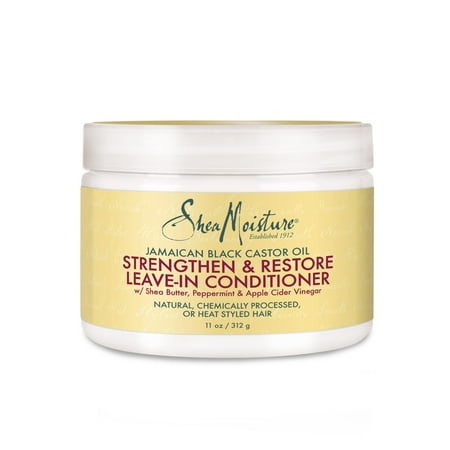 SheaMoisture Jamaican Black Castor Oil Strengthen & Restore Conditioner, 11 (Best Over The Counter Leave In Conditioner)