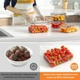 thumbnail image 5 of 48 PCS Plastic Food Storage Containers with Lids (24 Containers & 24 Lids), Leakproof BPA-Free Containers for Kitchen Organization, Meal Prep, Reusable Lunch Container, 5 of 7
