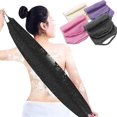 thumbnail image 1 of wonima11 4Pcs Back Scrubber for Shower, Nylon Exfoliating Body Washcloth, Stretchable Back Scrubber With Handle, Back Washer for Women Men, 1 of 1
