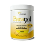 Banatrol - Natural Anti-Diarrhea Relief, Kids and Adults, for IBS, Antibiotic Use, Food Poisoning and Chemotherapy - 90 Servings (Banana)