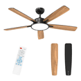 thumbnail image 1 of Ventilador De Techo Con Mando A Distancia 132.08cm Xtellar Negro, 1 of 3