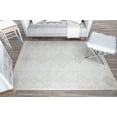 thumbnail image 5 of Soleil BR15D Native Cream Tribal Moroccan gray Area Rug, 2'x8', 5 of 9