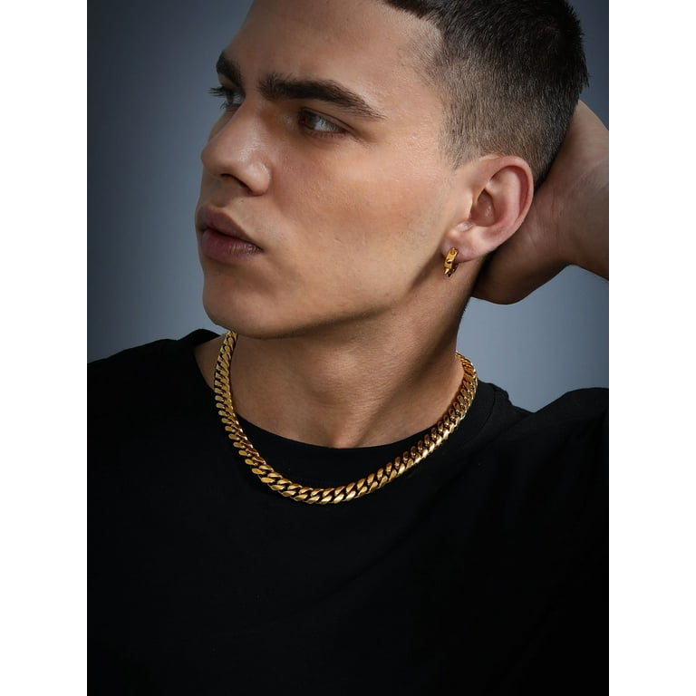 ChainsProMax Cool Big Good Chain Gold Chunky Choker Necklace for