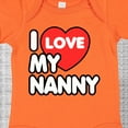 thumbnail image 4 of Inktastic I Love My Nanny Boys or Girls Baby Bodysuit, 4 of 5