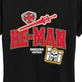 thumbnail image 3 of Masters of the Universe - He-Man Faux Patches - Women's Short Sleeve Graphic T-Shirt, 3 of 5