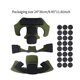 thumbnail image 2 of Kit de acolchado para casco, alfombrillas interiores protectoras, suministros multifunción, suaves y cómodos. Verde, 2 of 8