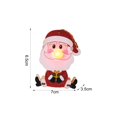 thumbnail image 5 of Adorno navideño colgante iluminado en miniatura con cuerda para árbol de Navidad Papá Noel, 5 of 5