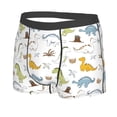 thumbnail image 2 of Naloa Dinosaur Print Mens Underwear - Boxers for Men, Classic Briefs for Men, 2 of 9