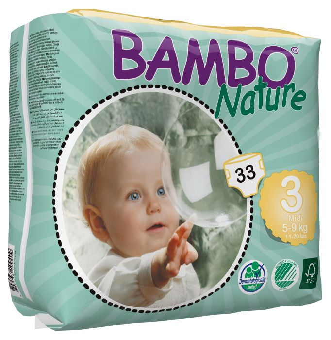 bambo diapers size 3