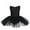 Black-A, variant on DPOIS Women's Shiny Sequins Swan Lake Ballet Dance Mesh Tutu Leotard Dress Ivory-A M