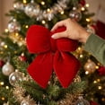 thumbnail image 5 of WDOBM Christmas Decorative Bows, Christmas Bow Ornament Pendant, Christmas Tree Bow, Hanging Christmas Ornaments for Home Decor Indoor, 5 of 6