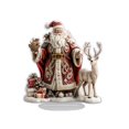thumbnail image 2 of SHENGXINY Christmas Table Decor Indoor Outdoor,Santa Desktop Display ,Holiday Christmas Gifts for Friends,Teens, Women Multicolor 5.1x3.1x7.8in, 2 of 6