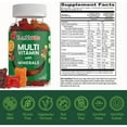 thumbnail image 3 of YUM-V’s Kids Multivitamin Gummies, Daily Chewable Vitamins for Growth & Development, Fruit Flavor, 60 Count, 3 of 9