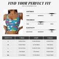 thumbnail image 5 of Sikiie Color Dachshund Dog Print Strappy Sports Bra for Women Padded Push Up Sports Bra Athletic Running Sports Bra Workout Bra Yoga Bra, 5 of 5