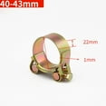 thumbnail image 1 of Bgsha 1pc Repair Tool Exhaust Welding Hardware Steel Bolt Pipe Clip Hose Clamps, 1 of 6