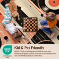 thumbnail image 4 of Design&I 6'x9' Ultra Soft Area Rug, Record Vintage Music Disc Guitar Striped Musical Instrument Cd None Fluffy Washable Non Shedding for Guest Room Bedroom Living Room, 4 of 7
